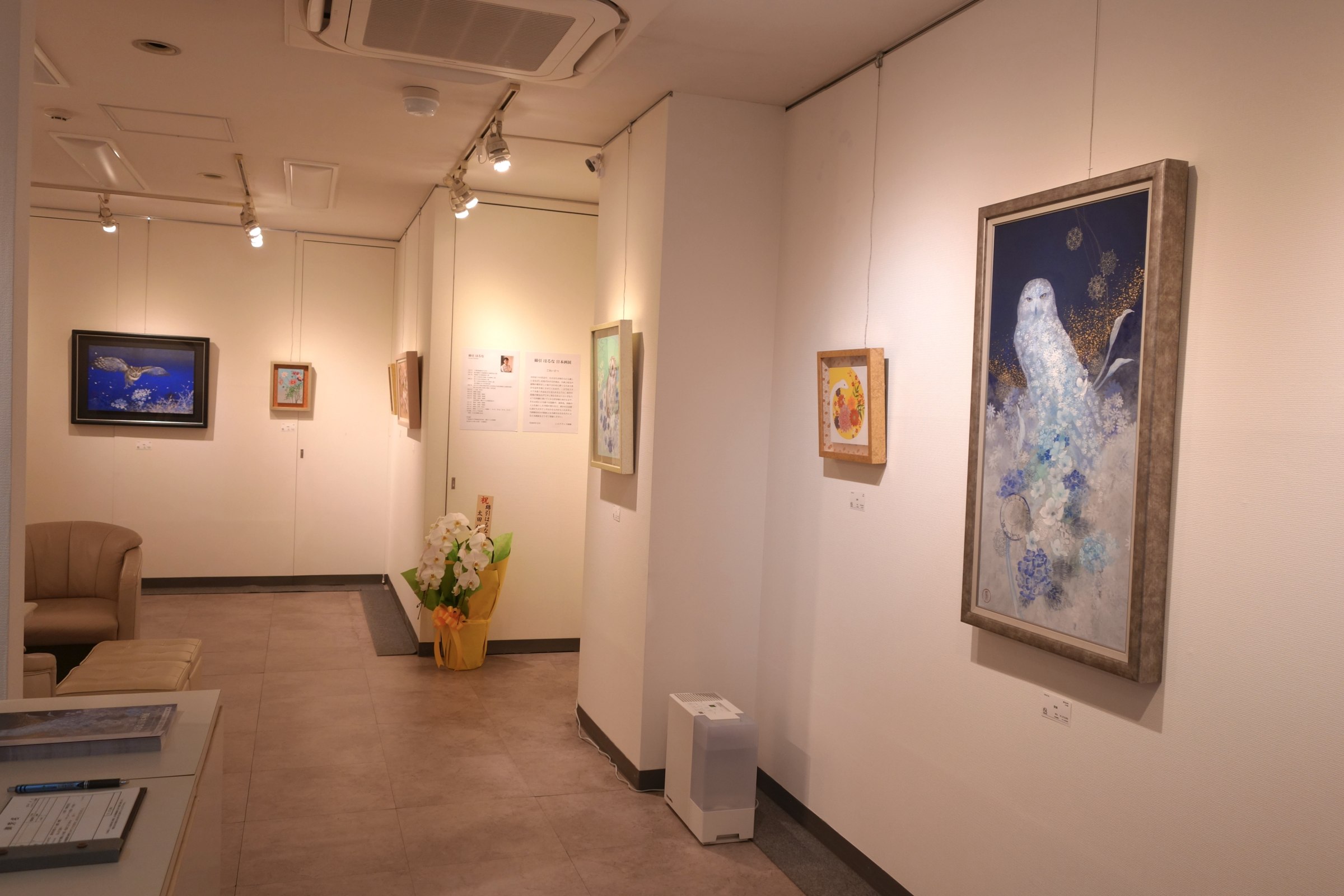 シルクランド画廊 展示風景 2024